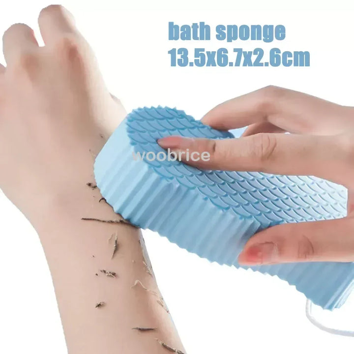 Silicone Back Scrubber - Exfoliating Shower Brush